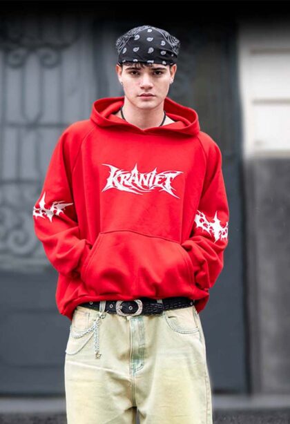 POLERAS BOXY FIT ROJO/ Unisex