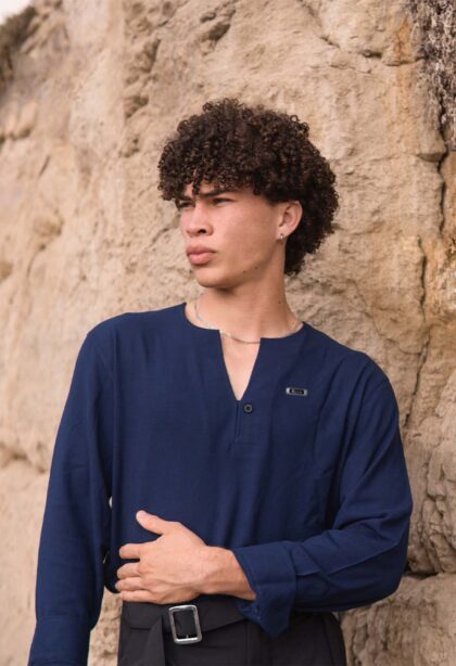CAMISA PACIFIC AZUL (Capsula Pacific Elegance)