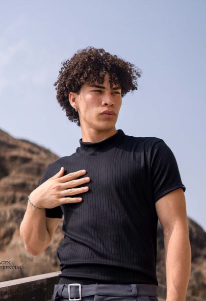 POLO ROYAL NEGRO (Capsula Pacific Elegance)