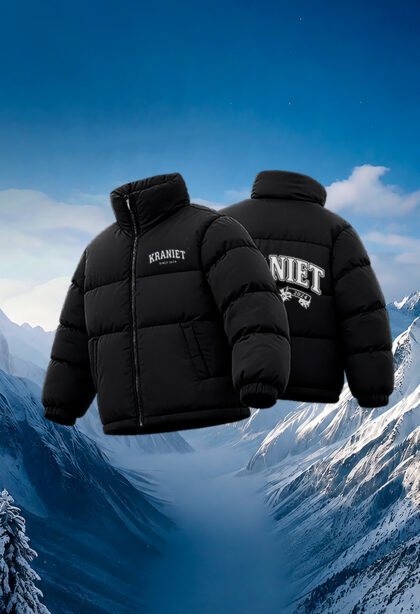 Jacket Puffer Alcochado Negro Unisex