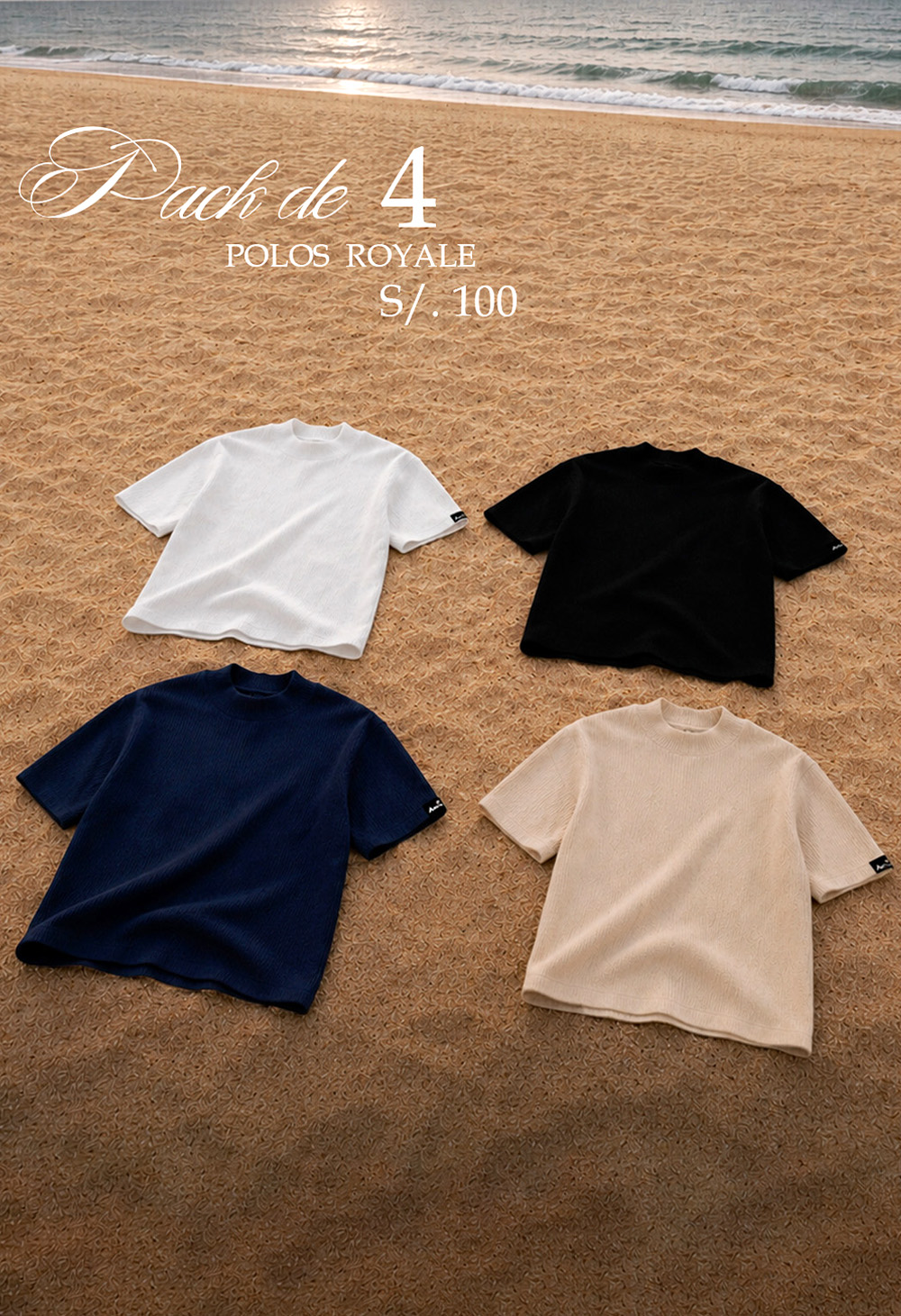 PACK 3 POLOS