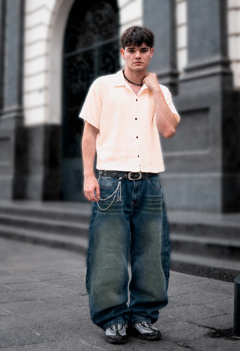 adonik camisa + jean 7