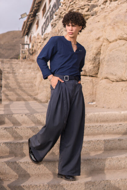 Pack: CAMISA PACIFIC AZUL + PANTALON  PACIFIC PLOMO
