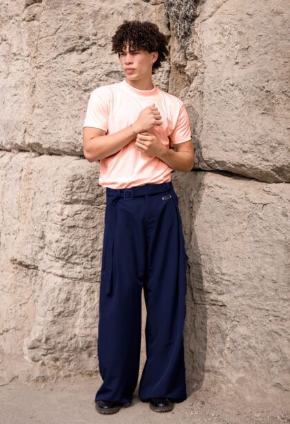 Pack: POLO ROYAL BEIGE  + PANTALON  PACIFIC  AZUL