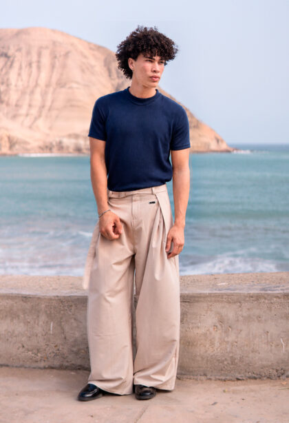 Pack: POLO ROYAL AZUL  + PANTALON  PACIFIC  BEIGE