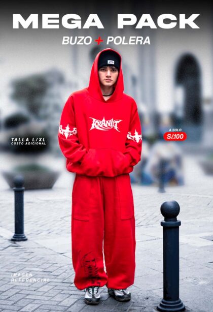 Pack Limitado:  POLERA + BUZO BAGGY