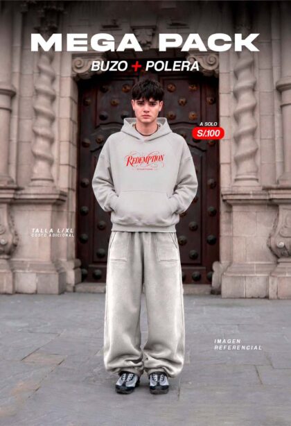 Pack Limitado:  POLERA + BUZO BAGGY