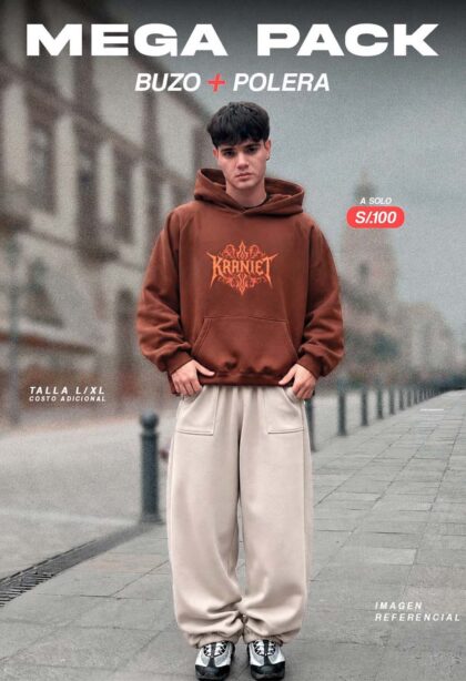 Pack Limitado:  POLERA + BUZO BAGGY